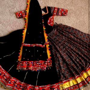 Black lehenga ( Traditional dress )
